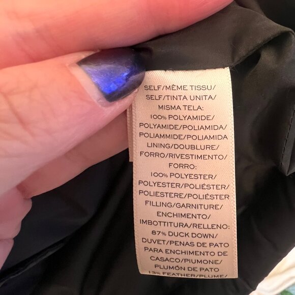 Marc Jacobs Black Down The Puffer Jacket, S - Picture 9 of 10